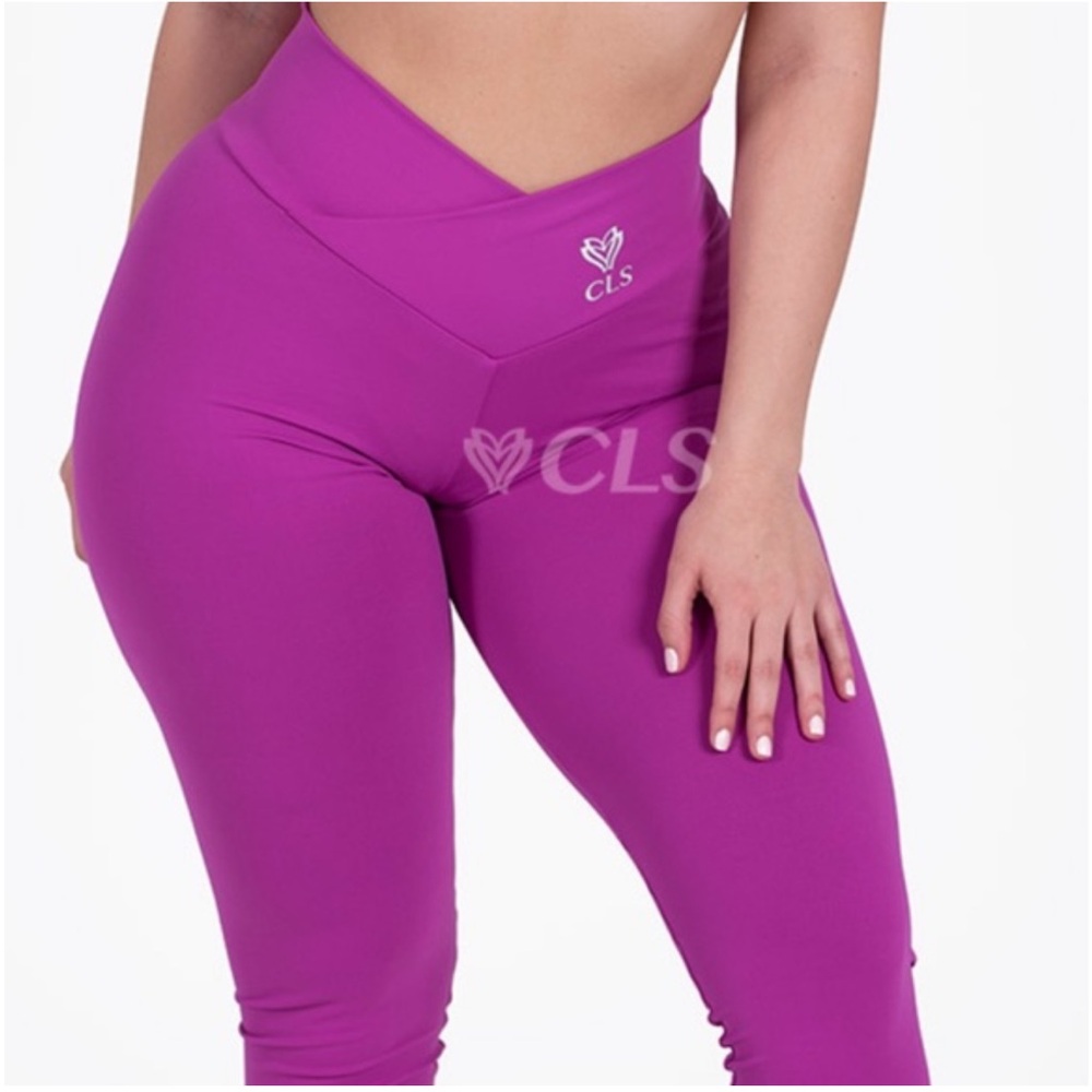 CLS Women's Vivid Purple Leggings